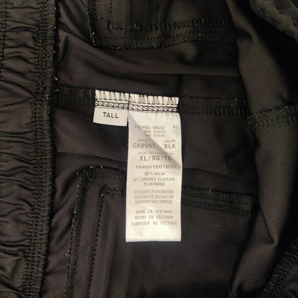 Cherokee Form scrub pants black XL Tall - Picture 2 of 3